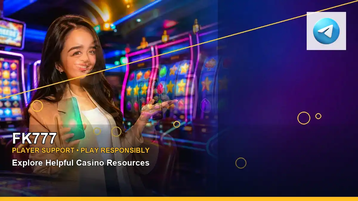 FK777 left-framed coins casino cashback rewards highlighting mobile-friendly casino play