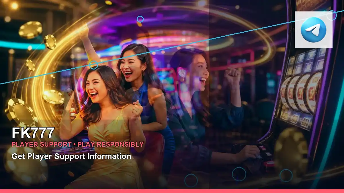 FK777 duo online slot games featuring an adult Filipina casino host with a right-diagonal composition