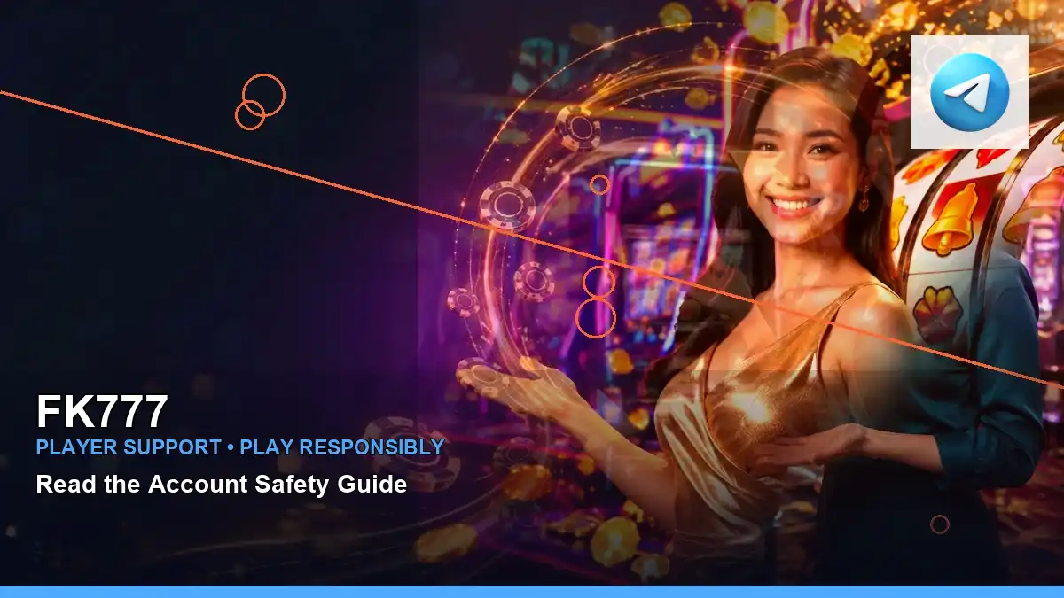 FK777 FK777 lobby information for Philippine users scene with right-framed reels casino bonus games for players in the
